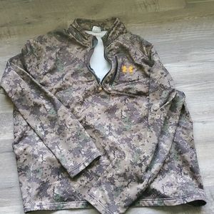 Camo Quarter zip